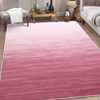 Coucheta Ombre Washable Area Rug, Modern Abstract Design, Non-Slip Low Pile, Soft & Non-Shedding Carpet for Living Room, Bedroom, Dining Room, Office - 3 of 4