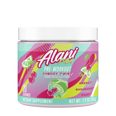 Alani Nu Pre-Workout Energy Supplement Powder Vegan - Cherry Twist