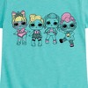 Girls' - LOL Surprise! - Grrrl Squad Fitted Short Sleeve Graphic T-Shirt - 2 of 4
