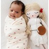 Ely's & Co. Cotton Muslin Swaddle Blanket 1 Pack - 3 of 4