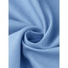 Allegra K Women's Lace-Up Knee Length Flared Pleated Denim Jean Skirt - 4 of 4
