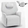 NicBex Recliner Chair Swivel Power Accent Chair with USB ports Rocking Chair Living Room Chairs Comfy Chair for Reading Room - 2 of 4
