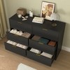 Dresser for Bedroom, Modern Large 6 Drawer Dresser with Deep Drawer, Chest of Drawer with Gold Handle - 3 of 4