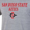 NCAA San Diego State Aztecs Men's Gray Triblend T-Shirt - 3 of 3