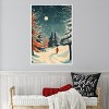 Amanti Art Christmas girl by Pictufy Studio Canvas Wall Art Print Framed 23-in. W x 33-in. H. - 4 of 4