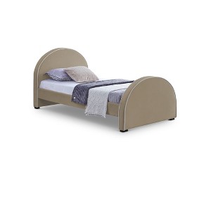 Meridian Furniture,Brody Velvet Bed - 1 of 4