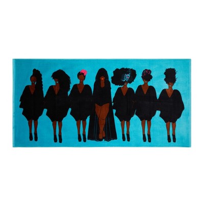 Pardon My Fro Cotton Beach Towel