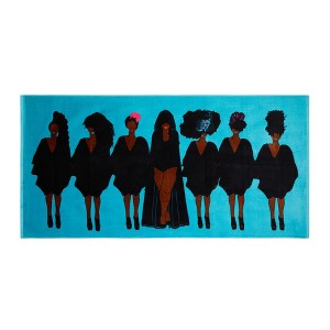 Pardon My Fro Cotton Beach Towel - 1 of 4