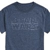 Men's - Star Wars - Logo Outline Short Sleeve Graphic T-Shirt - 2 of 4