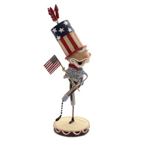 Lori Mitchell 9.5 Inch Bandstand Sam Patriotic Summer July 4Th Figurines - 1 of 3