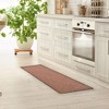 Evideco French Home Goods Woven Effect Kitchen Mats - Non-Slip, Washable, Available in Two Sizes - 2 of 4