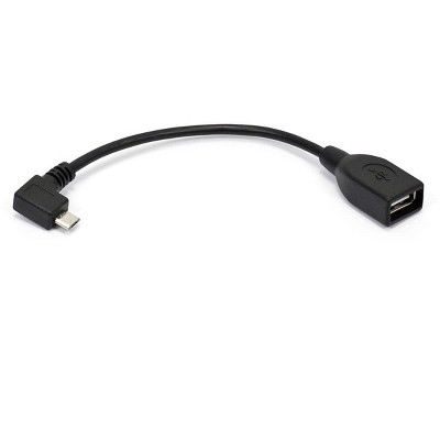 Cable USB OTG de 6 pulgadas - Adaptador On The Go para Android