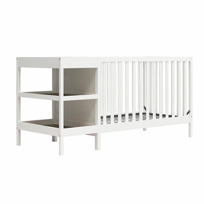 White Pine 3-in-1 Convertible Crib and Changer Combo