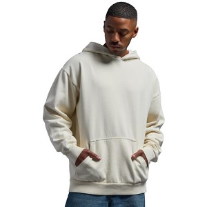 Expert Brand USA-Made Men's Oversized Heavyweight Cotton Pullover Hoodie - 1 of 4