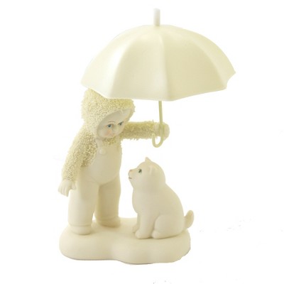 Dept 56 Snowbabies 7.0" Kindn Showered In Kindness Snowbabies Kind Babies  -  Decorative Figurines