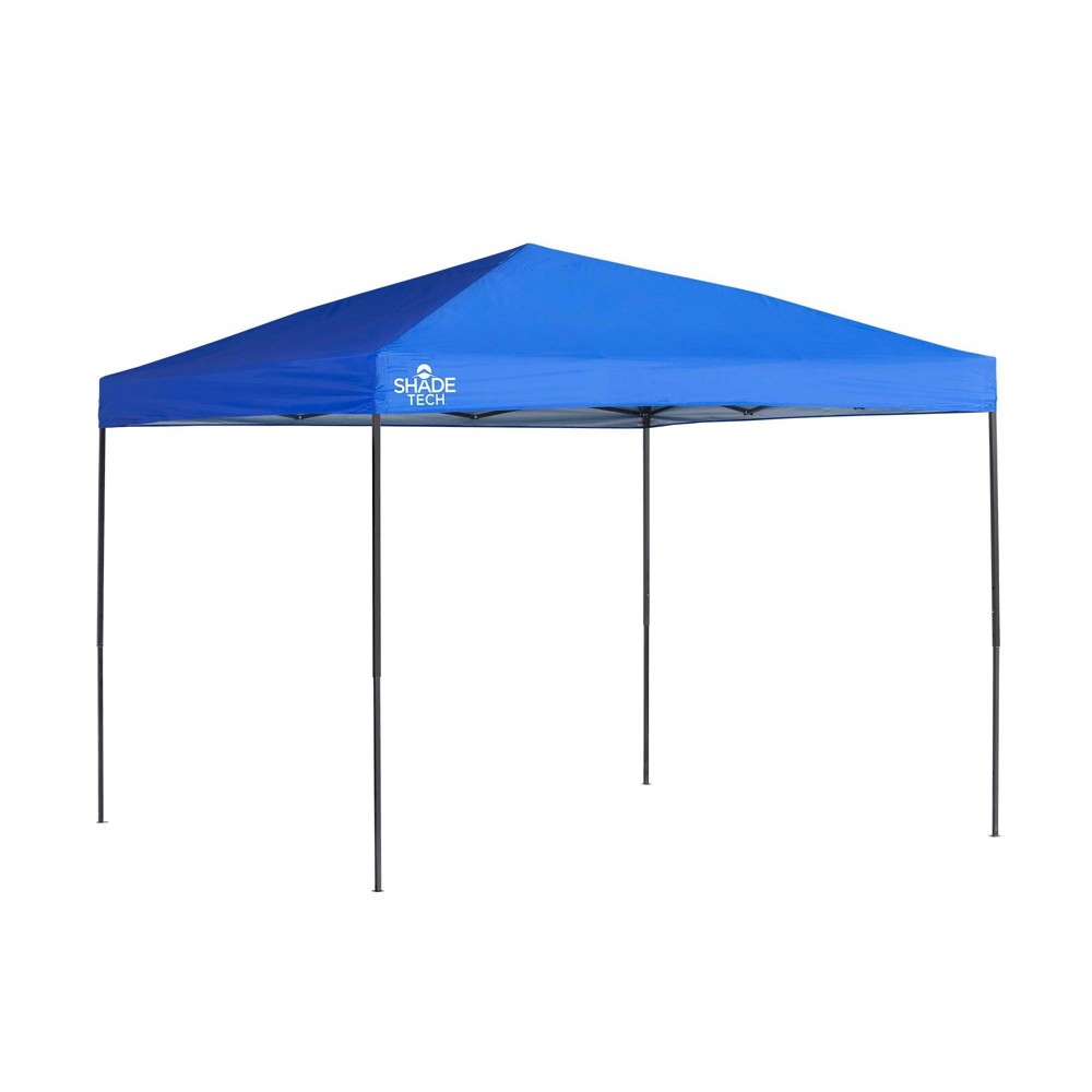 UPC 085955076553 product image for ShadeTech 100 10 x 10' Straight Leg Canopy - Blue | upcitemdb.com