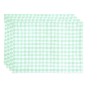 Solino Home Linen Gingham Check Placemats - 1 of 4