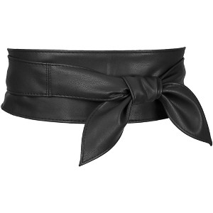 Allegra K Womens Wrap Around Obi Belts Wide Waist Band Belt for Dresses - 1 of 4
