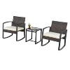 Saint Birch 3pcs Wicker Rocker Set - 2 of 4