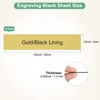 Unique Bargains Plastic Laser Engraving DIY Indoor Outdoor Engraving Blank Materials - 3 of 4