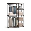 Vtec Trading Taupe Portable Freestanding Wardrobe Rack - 2 of 3