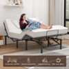 DOMETOUR Queen Adjustable Bed Base: Head/Foot Incline, Quiet Motor, Zero Gravity, Dual USB, Remote with Memory Keys - 3 of 4