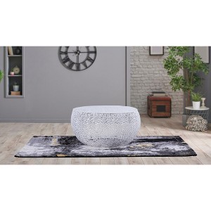 T3502-32 Round Coffee Table in White same as G150108431 (NJ inventory) - 1 of 1