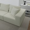 Velvet Modular Sectional Sofa with Oversized Chaise, 4-Seat + 2 Ottomans - 2 of 3