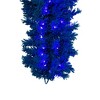 Vickerman Artifical Flocked Turquoise Garland - 2 of 4