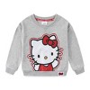 Hello Kitty Sanrio Girls French Terry Sweatshirt and Skort Skirt 2 Piece Set for Big Kids - 2 of 4