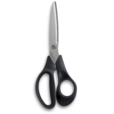 TRU RED 8in Stainless Steel Scissors Straight Handle TR55032