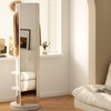 VYNXARIA Full Length Mirrors - 68.8"x19.6" Rotating Hanger Mirror for Bedroom and Office in White - 3 of 4