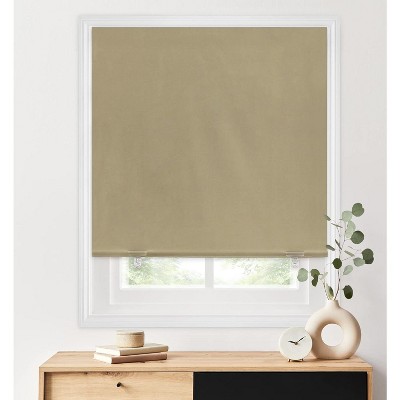 100% Blackout Roller Shades (36''W x 72''H, Beige)