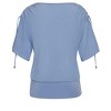 Women's Shoulder Tie Short Sleeve Top - LASCANA - 4 of 4