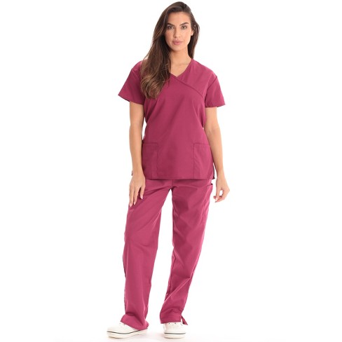 Maroon Scrub Suits For Doctors & Nurses