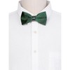 INSPIRE CHIC Men's Velvet Adjustable Pre-Tied Bow Tie - 4 of 4