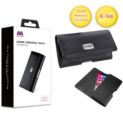 MyBat XL Size Horizontal Pouch-V Series - Black