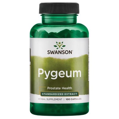 Swanson Herbal Supplements Pygeum 125 mg 100 Caps.