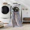 Hauteloom Otaki Purple & Brown Washable Area Rug - 2 of 4