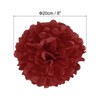 Unique Bargains Decorative Reusable Party Wedding Tissue Pom Poms Flowers 5 Pcs - 2 of 4