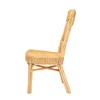 bali & pari Barito Modern Bohemian Natural Brown Rattan Dining Chair - 4 of 4