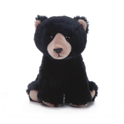 The Petting Zoo Black Bear 6" 421026