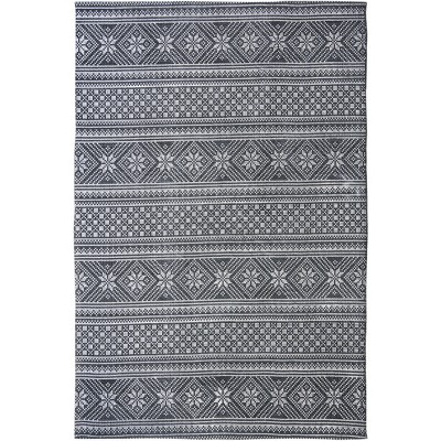 Cedar Brook Cdr711 Hand Loomed Area Rug - Black/ivory - 5'x8 ...