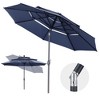 Ainfox 10ft  3-Tier Vented Beach Umbrella - 3 of 4
