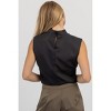 Women's JOAH HIGH COWLED BLOUSE - Strut & Bolt - 4 of 4