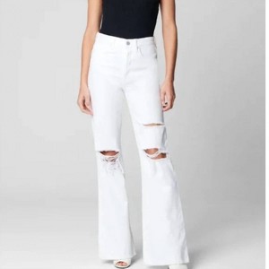 Women's The franklin ribcage wide leg heads in the clouds jeans - BLANKNYC - 1 of 4