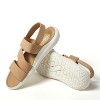 Dearfoams Women's Emilia Elastic Gore Strappy Sandal - 2 of 4