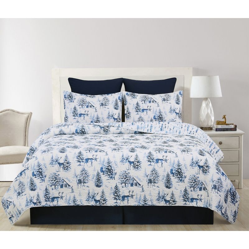 C&F Home Frasier Cotton Quilt Set  - Reversible and Machine Washable, 4 of 10