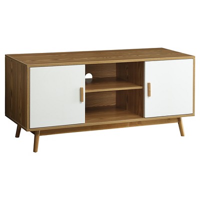 target wood tv stand