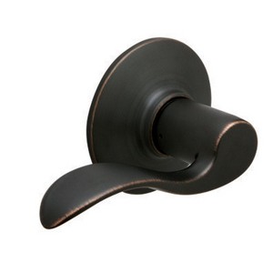 Schlage Accent Aged Bronze Dummy Lever Left Handed - 1 of 1